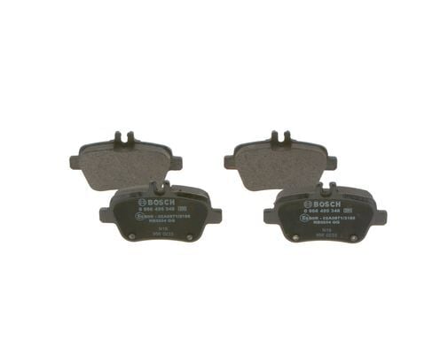BOSCH 0986495348 FREN BALATASI ARKA MERCEDES W176 W246 C117 X156 R172 - Görsel 1