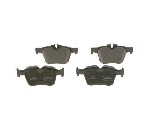 BOSCH 0986495394 FREN BALATASI ARKA MERCEDES C-CLASS W205 S205 C205 A205 - Görsel 1