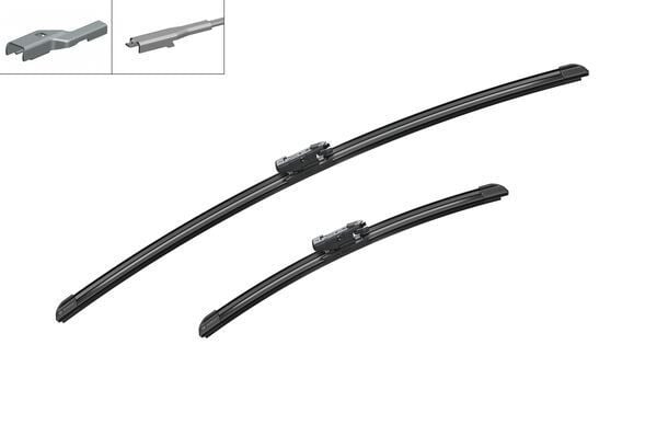 BOSCH 3397007466 ÖN SİLECEK SÜPÜRGESİ TAKIMI CORSA D 06>14 CORSA E 14>19 ADAM 12>19 P207 07>13 P208 12>19 P2008 13>19 PARTNER-BERLINGO 08>18 C3 19> FOCUS 04>12 FIESTA 12>17 PUNTO 08> 650-380mm MUZ TİPİ - Görsel 1