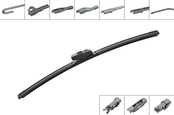 BOSCH 3397015578 3397013451 AEROECO SİLECEK MUZ TİPİ 47 cm 4 APARATLI ÜNİVERSAL - Görsel 1