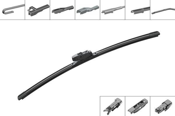 BOSCH 3397015579 3397013452 AEROECO SİLECEK MUZ TİPİ 50 cm 4 APARATLI ÜNİVERSAL - Görsel 1
