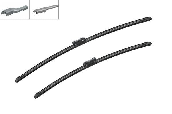 BOSCH 3397118965 AEROTWIN SİLECEK 70cm 60cm MUZ TİPİ ASTRA K 15> -C4-COUPE B5 04 > P307 CC T5 03-05 - Görsel 1