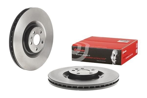 BREMBO 09C93711 ÖN FREN AYNASI VOLVO XC90 II 2014>2022 XC60 II 2018 > 366 CAP 19 JANT - Görsel 1