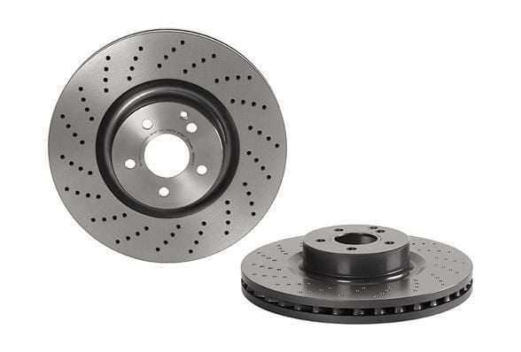 BREMBO 09C94311 FREN DISKI ON MERCEDES S-CLASS W220 S 55 AMG 02>05 - Görsel 1