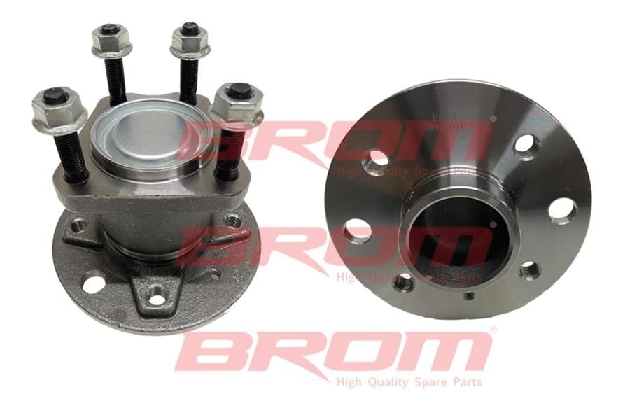 BROM OP61016 ARKA TEKER PORYASI RULMANLI ASTRA G ASTRA F VECTRA A COMBO C 136x78x56 4 BİJON ABS SİZ - Görsel 1