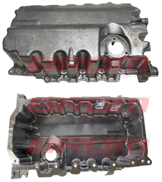 BROM VW3307 YAĞ KARTERİ ALÜMİNYUM SENSÖR DELİKLİ GOLF VII-A3-SEAT-LEON-OCTAVIA III CLHA-CLHB-CRKA - Görsel 1