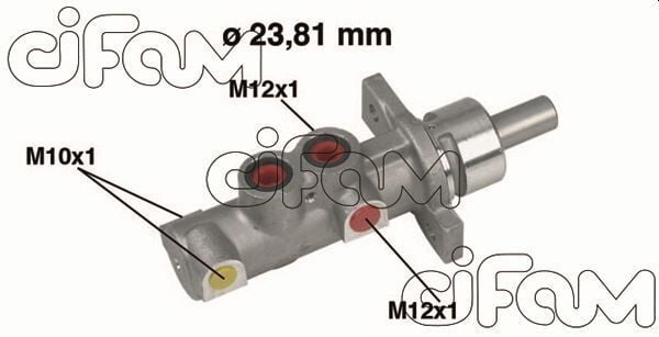 CIFAM 202362 ANA MERKEZ 306 1.8-2.0 16V-1.9D 2.0HDI 97-02 PARTNER-BERLINGO 1.6HDI 06-15 1.9D 98-02 2.0HDI 00-08 ABS SİZ MASTER II-TRAFIC-MOVANO ABS Lİ 0204123409 - Görsel 1