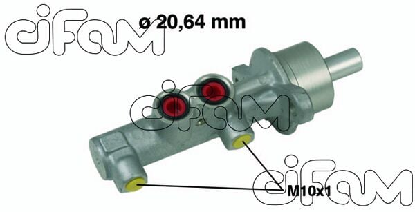 CIFAM 202538 FREN ANA MERKEZİ CORSA C 00>06 COMBO C 00>12 TIGRA 04>10 22.2mm ARKA KAMPANA FREN - Görsel 1