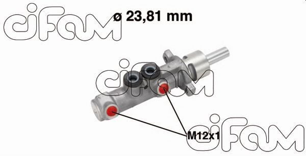 CIFAM 202572 ANA MERKEZ MASTER-MOVANO 01>INTERSTAR 02> 23.81mm - Görsel 1