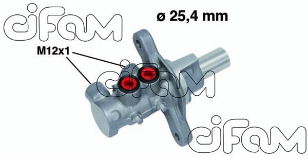 CIFAM 202674 FREN ANA MERKEZİ OPEL CORSA E 14>19 ADAM 12>19 ARKA KAMPANA FRENLER İÇİN GRANDE PUNTO 05>15 ESP İÇİN - Görsel 1