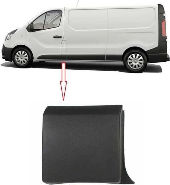 CM 11915 YAN ÇEVRE BANDI SOL YAN RENAULT TRAFIC III - Görsel 1