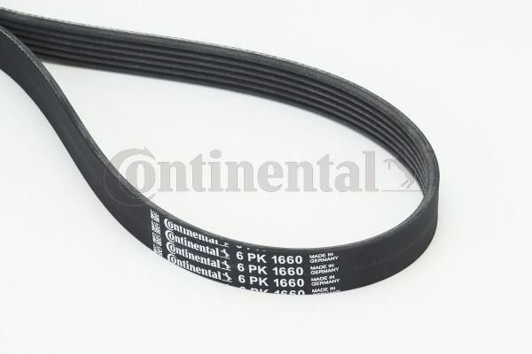 CONTI 6PK1660 KANALLI KAYIŞ DRKS LGN I KLİMALI 96> MGN 99> 2.0 8V-PEJ-CITR-SEAT-AUD - Görsel 1
