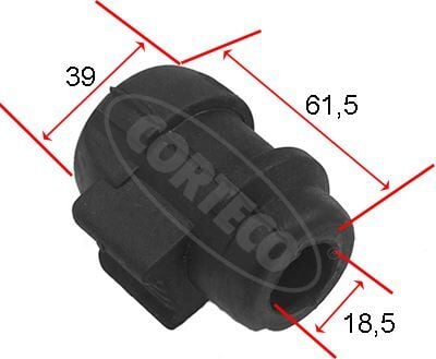 CORTECO 80001465 VIRAJ DEMIR LASTIGI RENAULT MEGANE I 96>03 1.4 1.6 CLIO II 98> 2.0 16V - Görsel 1