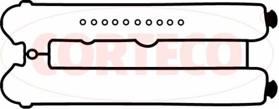CORTECO 83026156 ÜST KAPAK CONTASI ORİNG TAKIMI ASTRA F-G-H-OMEGA B-VECTRA B 2.0 16V X20XEV - Görsel 1