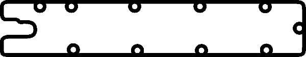 CORTECO 83026207 KÜLBÜRATÖR ÜST KAPAK CONTASI EGZOZ SCUDO-P206-P307-P406-P407-P607-P806-P807-EXPERT-JUMPY-C4-C5-C8 1.8-2.0-2.2 16V EW10-EW7-EW12 - Görsel 1
