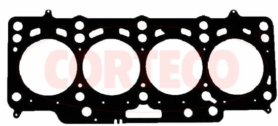 CORTECO 83415590 SİLİNDİR KAPAK CONTA VW-SKODA-SEAT-AUDİ-CADDY-POLO-IBIZA-FABIA 10> CAYB-CAYC-CAYD 1.6 TDI 2 KERTİK KALINLIK: 1.63mm - Görsel 1