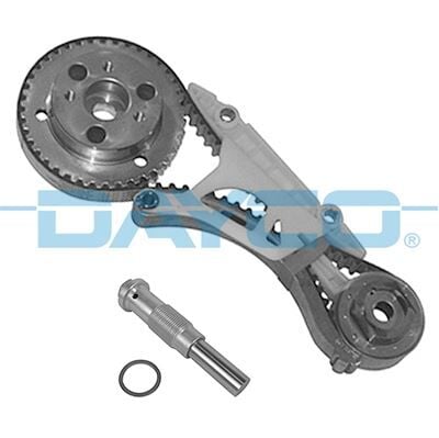 DAYCO KBIO06 EKSANTRİK KAYIŞ GERGİ KİTİ ALT YAĞLI KAYIŞ SET FORD CONNECT 07> MİL VAR YAG POMPA MILI DAHIL - Görsel 1