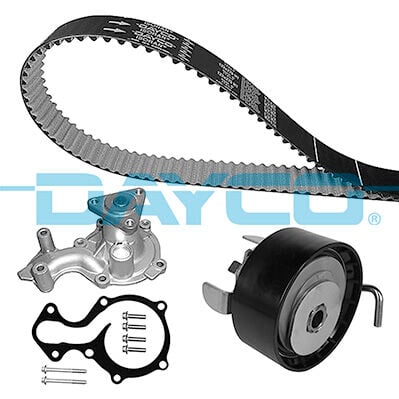 DAYCO KBIOWP030 TRİGER SETİ DEVİRDAİM FORD FİESTA-FOCUS-CMAX 12> 1.0 ECOBOOST DİŞ:116-GENİŞLİK:18 1.0 ECOBOOST DIS SAYISI 116 GENIS 18MM 46 DIS - Görsel 1