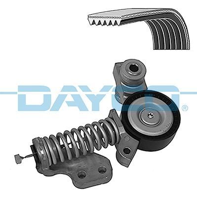 DAYCO KPV1061 ALTERNATÖR GERGİ RULMANI VOLVO S60 II 15> S80 II S90 II 15> V40 V60 V70 V90 XC40 XC60 XC70 XC90 II15>T3 T4 T5 BENZINLI - Görsel 1
