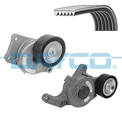 DAYCO KPV342 ALTERNATÖR GERGİ KİTİ 6PK1073 GRANDLAND-VIVARO C-ZAFIRA LIFE-P308-P508-P3008-P5008-EXPERT- JUMPY- C4-C5-DS4-DS5-PROACE VERSO 2.0 BlueHDI DW10 - Görsel 1