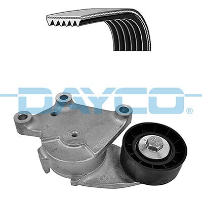 DAYCO KPV408 ALTERNATÖR GERGİ KİTİ 6PK975 CORSA F-COMBO E-CROSSLAND-GRANDLAND-VIVARO C-P206-P208-P307-P308-P508 -P2008 P3008-PARTNER-BERLINGO-C3-C4-FOCUS II-III FIESTA V-VI-FUSION-B MAX-COURIER 1.4-1.5-1.6 BlueH - Görsel 1