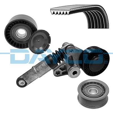 DAYCO KPV736 V KAYIŞ SETİ Q7 09-15 CAYENNE 10 >TOUAREG 04 > 3.0TDI CATA CASA CCMA CJGA CNRB 059E BKS CASD CVWA - Görsel 1