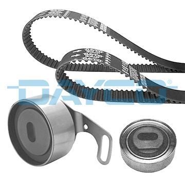 DAYCO KTB437 TRİGER KAYIŞ SETİ EKSANTRİK SETİ HONDA ACCORD 2.0L F20 CB CD CE kasa 90-98 2 KAYIŞ 2 RULMAN 113x240 70x160 - Görsel 1