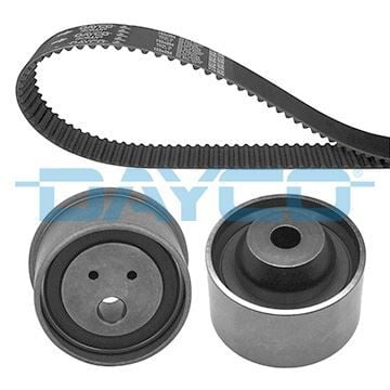 DAYCO KTB520 TRİGER KAYIŞ SETİ EKSANTRİK SETİ MITSUBISHI CARISMA 1.8L GDI 4G93 DA2A 95-> / PAJERO PININ 1.8L 2. 0L 4G93 4G94 H66W H77W 00-07 / VOLVO S40 V40 1.8 16V 99-02 1 KAYIŞ 2 RULMAN 154x290 - Görsel 1