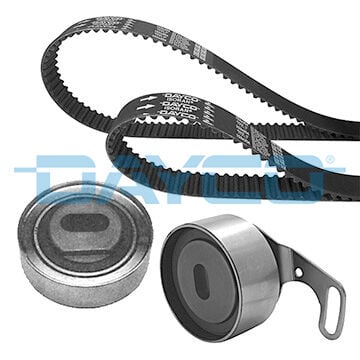 DAYCO KTB661 TRİGER KAYIŞ SETİ EKSANTRİK SETİ HONDA ACCORD EURO 1.8L F18B2 CG8 kasa 99-02 / 2.0L F20B5 F20B6 CG9 kasa 99-01 2 KAYIŞ 2 RULMAN 112x240 70x160 - Görsel 1
