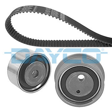 DAYCO KTB665 TRİGER KAYIŞ SETİ EKSANTRİK SETİ HYUNDAI ELANTRA 1.6L G4GR 16v 96-00 1.8L G4GM 96-00 / COUPE 1.6L G4GR 96-02 1 KAYIŞ 2 RULMAN 111x254 - Görsel 1