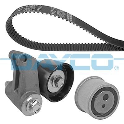 DAYCO KTB816 TRİGER KAYIŞ SETİ EKSANTRİK SETİ HYUNDAI SANTAFE 2.7L G6BA 03-04 / KIA CARNIVAL MAGENTIS 2.7L G6E A V6 06-> 1 KAYIŞ 2 RULMAN 219x320 - Görsel 1