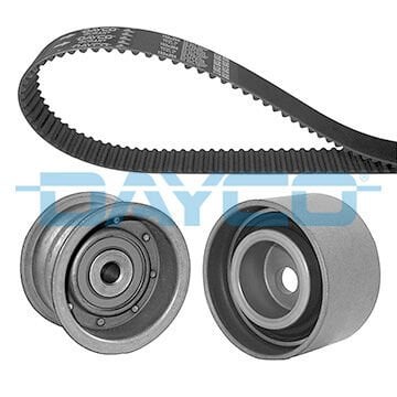 DAYCO KTB964 TRİGER KAYIŞ SETİ EKSANTRİK SETİ NISSAN VANETTE 2.3L LD23 C23 96-> 1 KAYIŞ 2 RULMAN 145x300 - Görsel 1