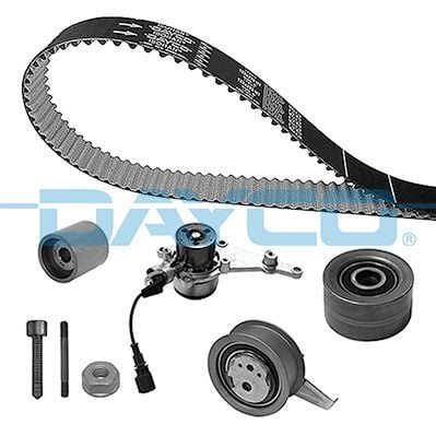 DAYCO KTBWP12400 TRİGER SETİ DEVİRDAİMLİ SENSÖRLÜ VW-SKODA-AUDİ-CUPRA-SEAT 16> FORD 23> 2.0 TDİ DSUD-DTRB-DTRD-DEZ E-DTNA-DTUA 149 DİŞ - Görsel 1
