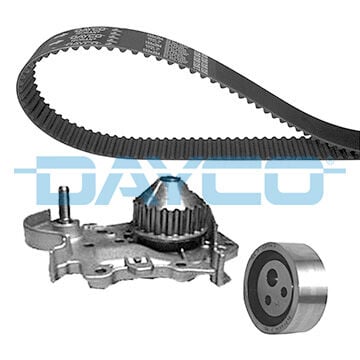 DAYCO KTBWP2591 DEVİRDAİMLİ EKSANTRİK GERGİ KİTİ RENAULT CLIO II 01>KANGOO 97>MEGANE 96> DACIA LOGAN 04> SANDERO 08 > SOLENZA 04> 1.4-1.6 E7J-K7J-K4M - Görsel 1