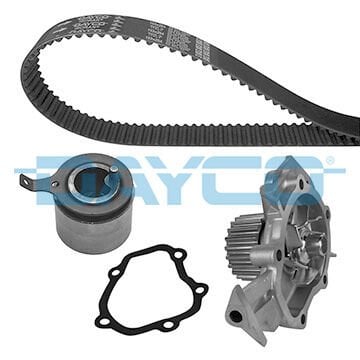 DAYCO KTBWP4320 DEVİRDAİMLİ EKSANTRİK GERGİ KİTİ CHEVROLET MATIZ 05> DAEWOO DAMAS 95-98 -MATIZ 98>TICO 95-00 0.8 K015434XS KAYIŞ 107 DİŞ - Görsel 1