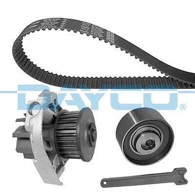 DAYCO KTBWP4662 DEVİRDAİMLİ EKSANTRİK GERGİ KİT FIAT DOBLO 01>LINEA 07>PUNTO 09>PANDA 10>ALBEA 07> ALFA ROMEO MITO 11> LANCIA YPSILON 10> FORD KA 08> 1.2 1.4 129 DİS - Görsel 1