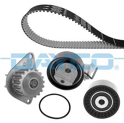 DAYCO KTBWP4950 DEVİRDAİM EKSANTRİK GERGİ KİTİ P206-P307-P1007-C2-C3C-C4 1.4 16V KFU ET3J4 - Görsel 1