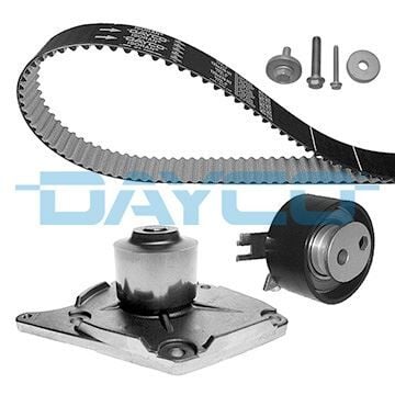 DAYCO KTBWP5320 SU POMPALI TRIGER SETI 123 DIS 27MM CLIO II 01>06 MEGANE II 04> KANGO 01> MICRA III 04> DUSTER 10> 1.5 DCI K9K EURO 3 EURO 4 - Görsel 1