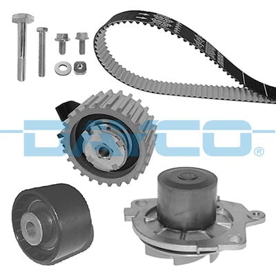 DAYCO KTBWP8180 DEVİRDAİM EKSANTRİK GERGİ KİTİ 190x24 VECTRA C-ZAFIRA B-ASTRA H-CROMA 1.9CDTİ-JTD Z19DTL -ALFA ROMEO 159 - Görsel 1