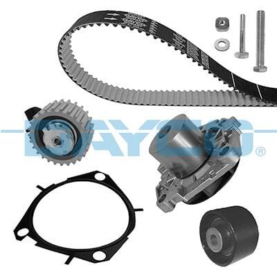 DAYCO KTBWP8470 DEVİRDAİMLİ EKSANTRİK GERGİ KİTİ 199x240 DOBLO-BRAVO-BRAVA 1.9D-1.9JTD-ASTRA H-VECTRA C T - Görsel 1