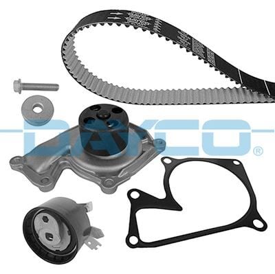 DAYCO KTBWP8860 DEVİRDAİMLİ TRİGER KAYIS SETİ RENAULT CLIO IV 12> SYMBOL III 13> FLUENCE 09> MEGANE IV 15> DACIA SAN DERO II 12> DUSTER 10> MERCEDES OM607 W176 W246 C117 W415 X156 . NİSSAN QASHQAI II 13> PULSAR 14> JU - Görsel 1