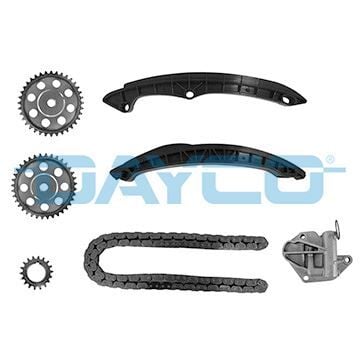 DAYCO KTC1001 EKSANTRİK ZİNCİR SETİ GOLF5/6-JETTA-PASSAT-SCIROCCO-A3-LEON 1.6 FSI BLF - 1.4 TSI CAXA-BMY-BLG - Görsel 1