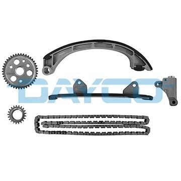 DAYCO KTC1007 EKSANTRİK ZİNCİR SETİ TOYOTA YARIS 1.3L 2SZ-FE SCP12 fransız üretim 03-> / 1.3L 2SZFE SCP90 VVTI fra nsız üretim 06-11 - Görsel 1