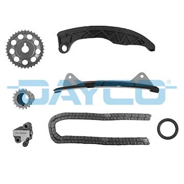 DAYCO KTC1018 EKSANTRİK ZİNCİR SETİ P107-P108-C1-AYGO 1.0 i VTI 68 BVM 5 - Görsel 1