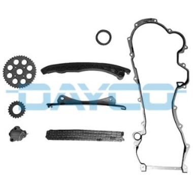 DAYCO KTC1098 EKSANTRİK ZİNCİR SETİ ASTRA H-CORSA C-D-COMBO-C-D-ASTRA J-MERIVA-ALBEA-DOBLO-EGEA-PUNTO-500- 1.3 JTD -1.3 CDTI E4-E5-E6 GERGİ KİTİ CONTALI - Görsel 1