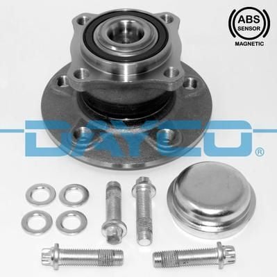 DAYCO KWD1082 TEKER RULMANI ARKA MERCEDES W169 W245 PORYA - Görsel 1
