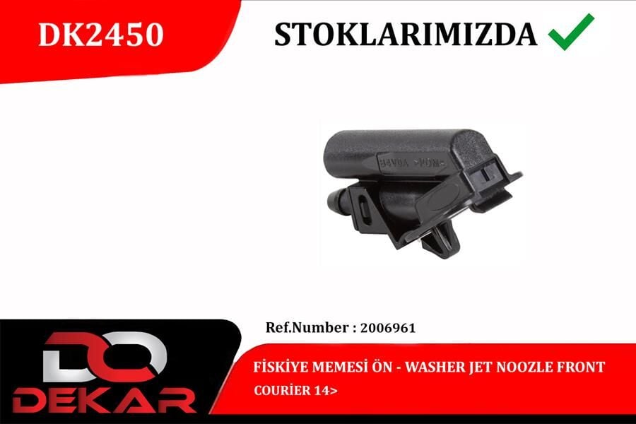 DEKAR DK2450 FİSKİYE MEMESİ ÖN COURİER 14> - Görsel 1