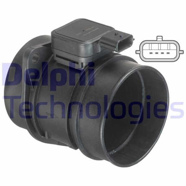 DELPHI AF10628-12B1 HAVA DEBİMETRESİ RENAULT MASTER III 10> OPEL MOVANO B 10> 2.3 dCi RENAULT SCENIC III 09> 2.0dCi - Görsel 1