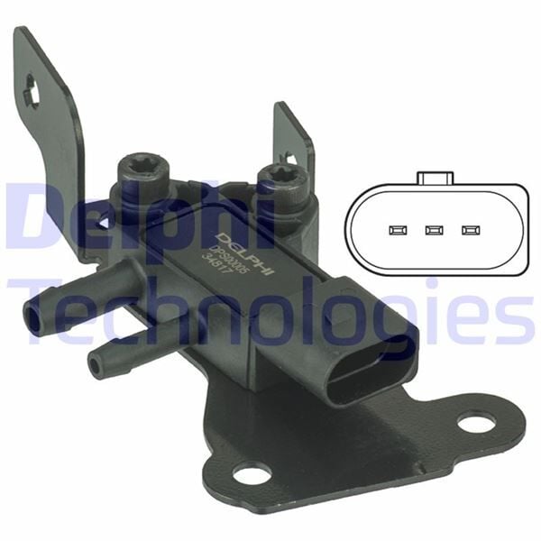 DELPHI DPS00005 EGZOZ BASINCI MAP SENSÖRÜ CHEVROLET CAPTİVA 11> OPEL ANTARA 11> 2.0 CDTI L200-PAJERO-ASX 1.8 DI -2.5 DI 3-KUTUPLU - Görsel 1