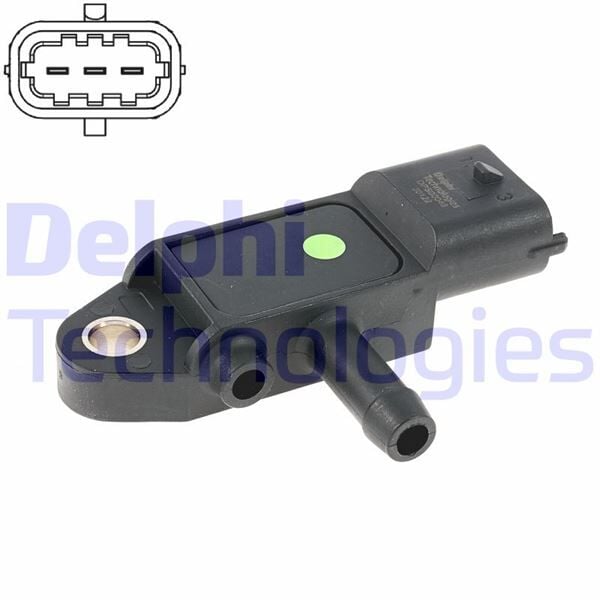 DELPHI DPS00048-12B1 EMME MANİFOLD SENSÖRÜ AVEO-CORSA C-D-ASTRA H-J-MERIVA-MOKKA-INSIGNIA-DOBLO-FIORINO-FORD 1.3-1.7-2.0 - Görsel 1